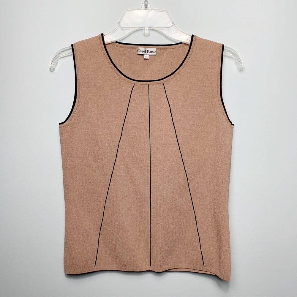 Chic Carol Rose Top